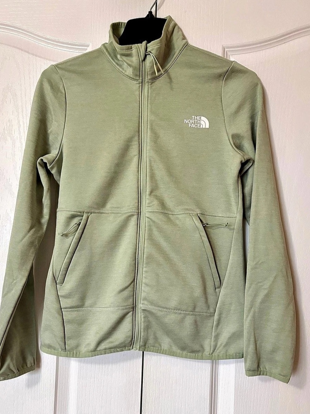 The North Face Women's Performance Fleece Full Zip Jacket Green XS